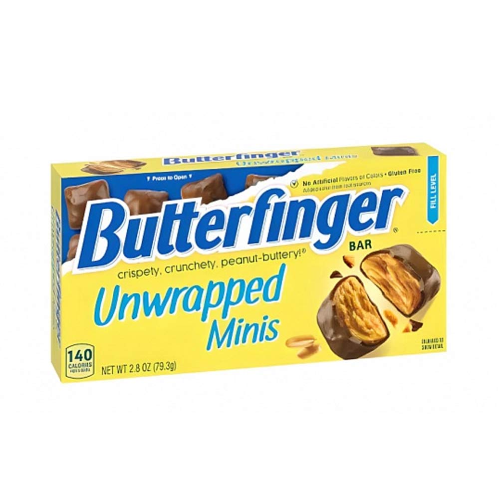 Butterfinger Unwrapped Minis Theatre Box