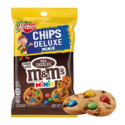 Keebler Chips Deluxe Bite Size Cookies M&M’s Minis 45g