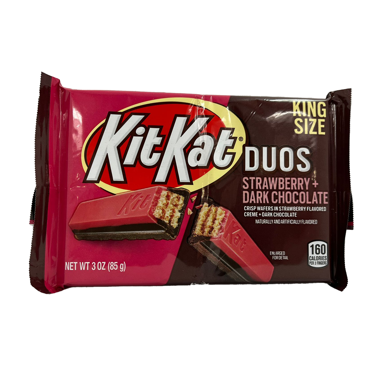 KitKat Duos Strawberry & Dark Chocolate King Size 85g